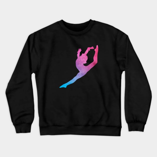 Leap Crewneck Sweatshirt by sportartbubble